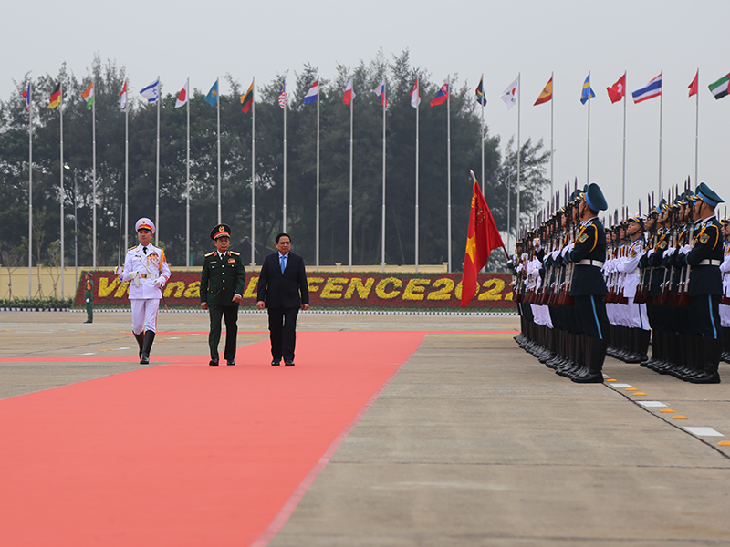 Khai mạc Triển lãm Quốc phòng quốc tế Việt Nam 2022