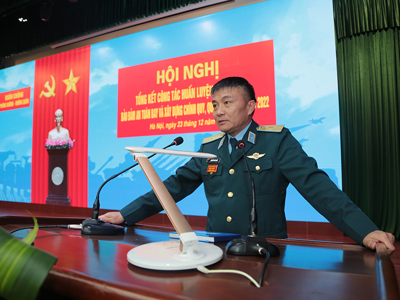 Quân chủng Phòng không - Không quân tổng kết công tác huấn luyện chiến đấu, bảo đảm an toàn bay năm 2022