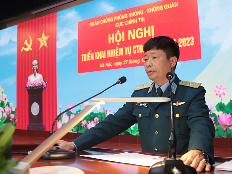 Các ngành trong Quân chủng Phòng không - Không quân triển khai nhiệm vụ năm 2023