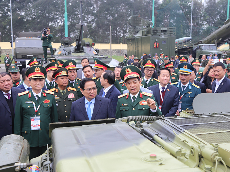 Khai mạc Triển lãm Quốc phòng quốc tế Việt Nam 2022