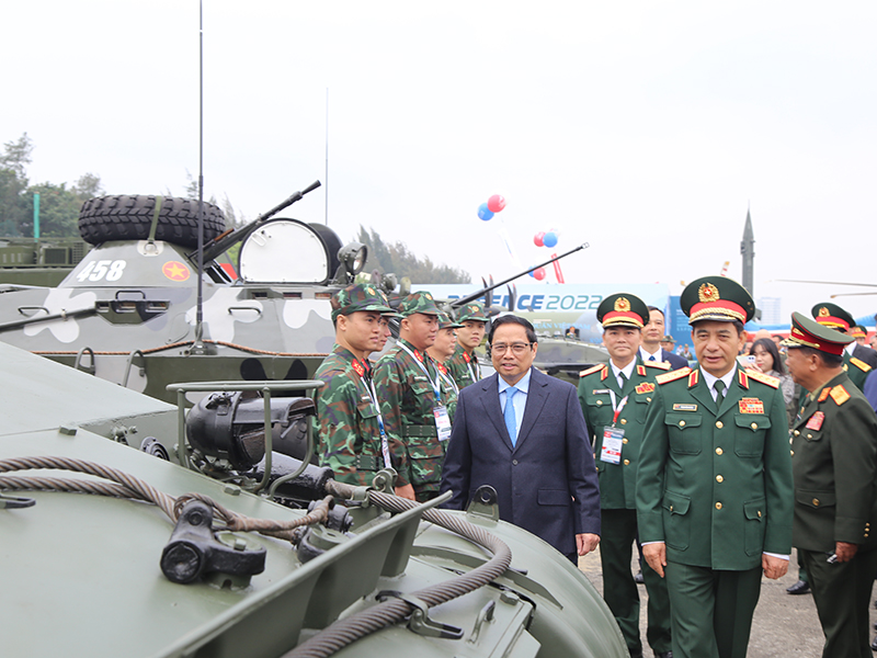 Khai mạc Triển lãm Quốc phòng quốc tế Việt Nam 2022