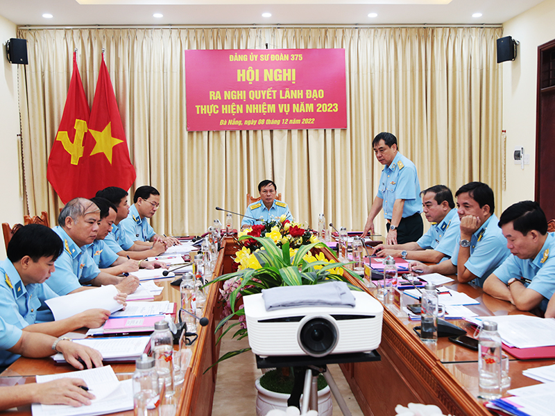 Các đảng ủy trực thuộc Đảng bộ Quân chủng Phòng không - Không quân ra Nghị quyết lãnh đạo thực hiện nhiệm vụ năm 2023