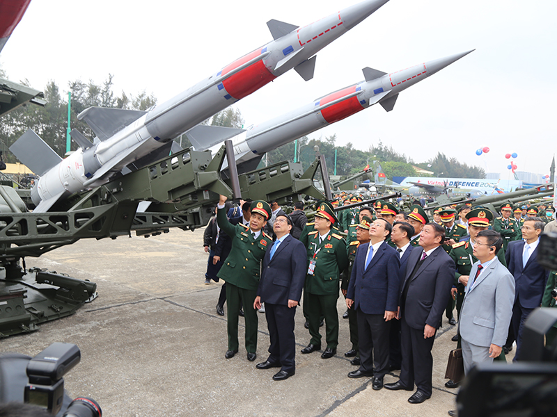 Khai mạc Triển lãm Quốc phòng quốc tế Việt Nam 2022
