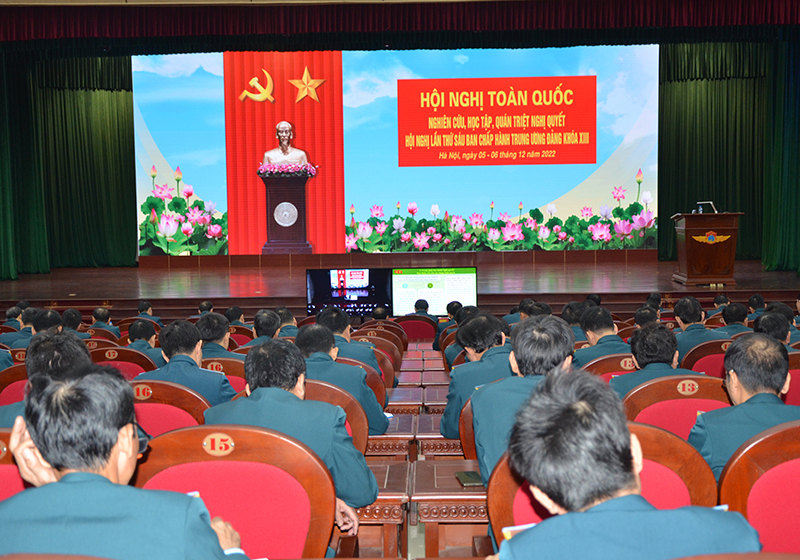 Hội nghị toàn quốc nghiên cứu, học tập, quán triệt Nghị quyết Hội nghị Trung ương 6, khóa XIII