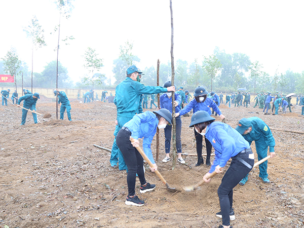 Bộ Quốc phòng tổ chức Lễ phát động Tết trồng cây năm 2022 hưởng ứng Chương trình trồng 1 tỷ cây xanh - Vì một Việt Nam xanh