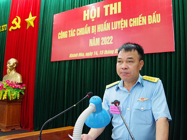 Sư đoàn 377 tổ chức Hội thi công tác chuẩn bị huấn luyện năm 2022