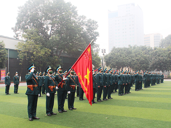 Các đơn vị trong Quân chủng Phòng không - Không quân tổ chức Lễ ra quân huấn luyện năm 2022