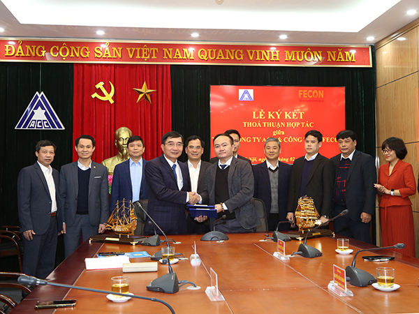 Tổng công ty ACC, Công ty ADCC và Công ty FECON ký kết thỏa thuận hợp tác