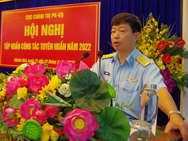Quân chủng Phòng không - Không quân tập huấn công tác Tuyên huấn năm 2022