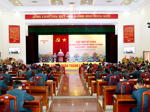 Sư đoàn 371 gặp mặt kỷ niệm 55 năm Ngày truyền thống