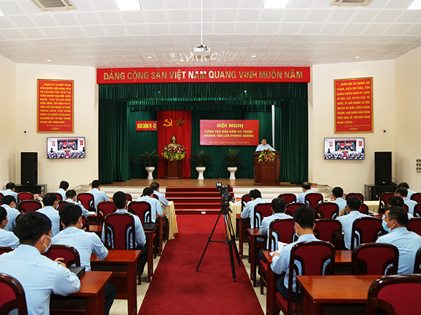 Hội nghị công tác bảo đảm kỹ thuật Ngành Tên lửa phòng không năm 2022