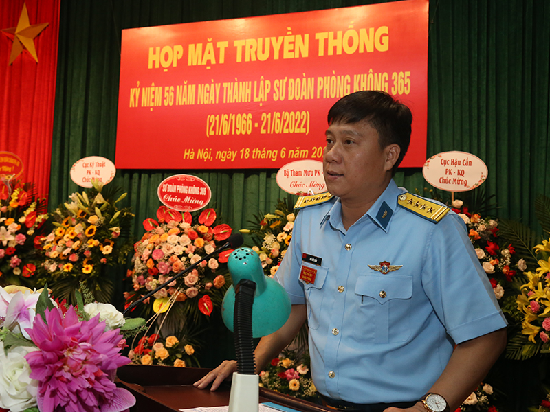Họp mặt truyền thống bạn chiến đấu Sư đoàn 365