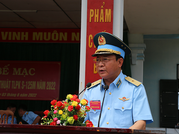 Quân chủng Phòng không-Không quân bế mạc Diễn tập phân đội kỹ thuật tên lửa phòng không S-125M