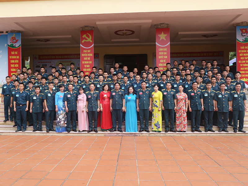 Sư đoàn 363 tổ chức Đại hội đại biểu Đoàn TNCS Hồ Chí Minh lần thứ IX (2022-2027)