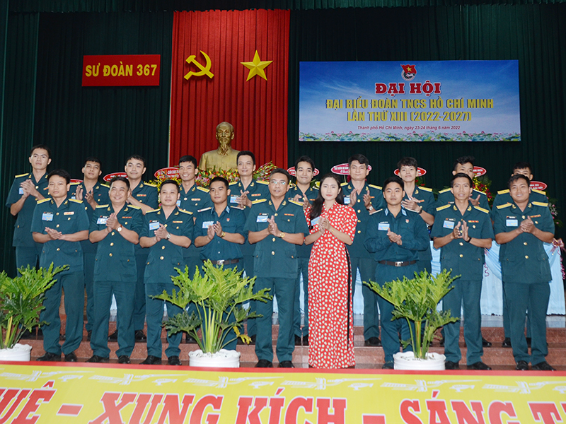 Sư đoàn 367 tổ chức Đại hội đại biểu Đoàn TNCS Hồ Chí Minh lần thứ XIII