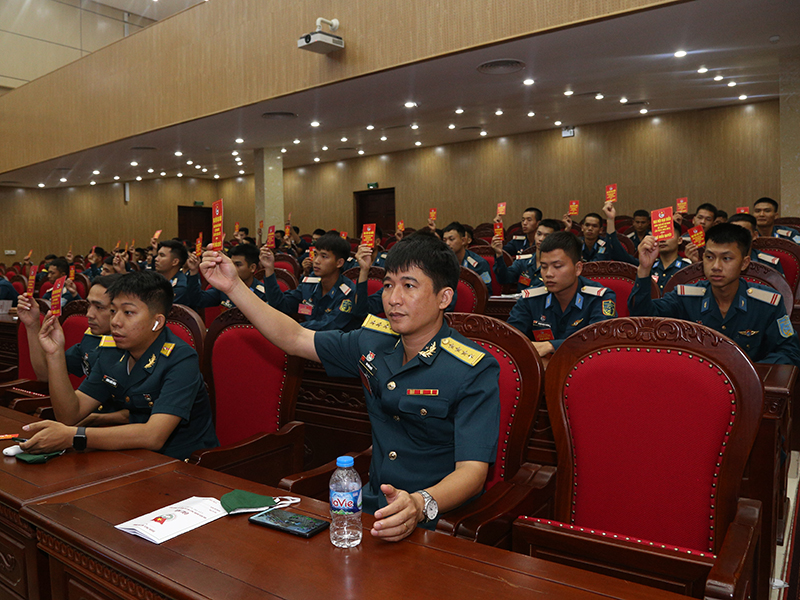 Bộ Tham mưu Quân chủng PK-KQ tổ chức Đại hội đại biểu Đoàn TNCS Hồ Chí Minh giai đoạn 2022-2027