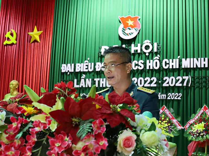 Trường Sĩ quan Không quân tổ chức Đại hội đại biểu Đoàn TNCS Hồ Chí Minh giai đoạn 2022-2027
