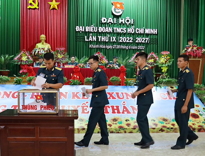 Trường Sĩ quan Không quân tổ chức Đại hội đại biểu Đoàn TNCS Hồ Chí Minh giai đoạn 2022-2027