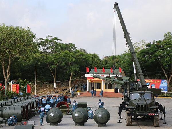 Quân chủng Phòng không-Không quân bế mạc Diễn tập phân đội kỹ thuật tên lửa phòng không S-125M