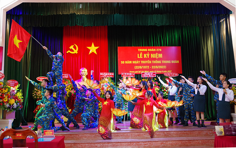 Trung đoàn 276 kỷ niệm 50 năm ngày truyền thống