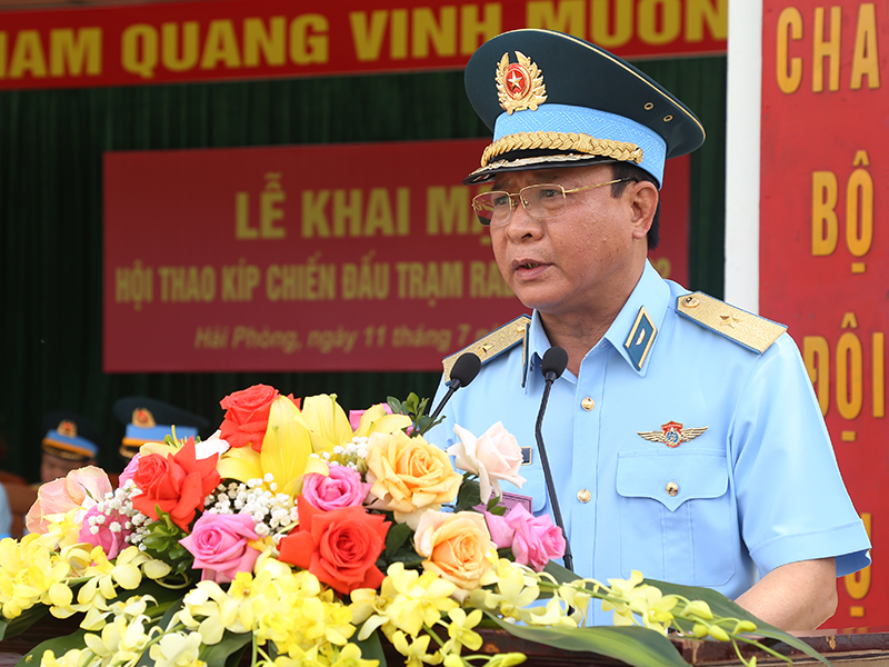 Quân chủng Phòng không - Không quân khai mạc Hội thao kíp chiến đấu trạm ra đa năm 2022