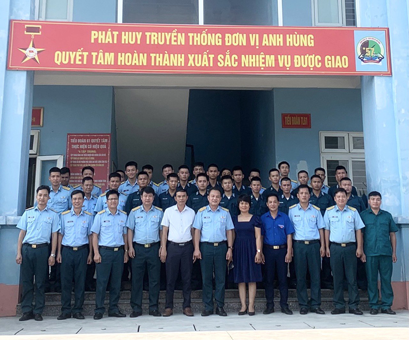 Tiểu đoàn 61 tổng kết 30 năm thực hiện Chỉ thị số 143/CT của Tổng cục Chính trị