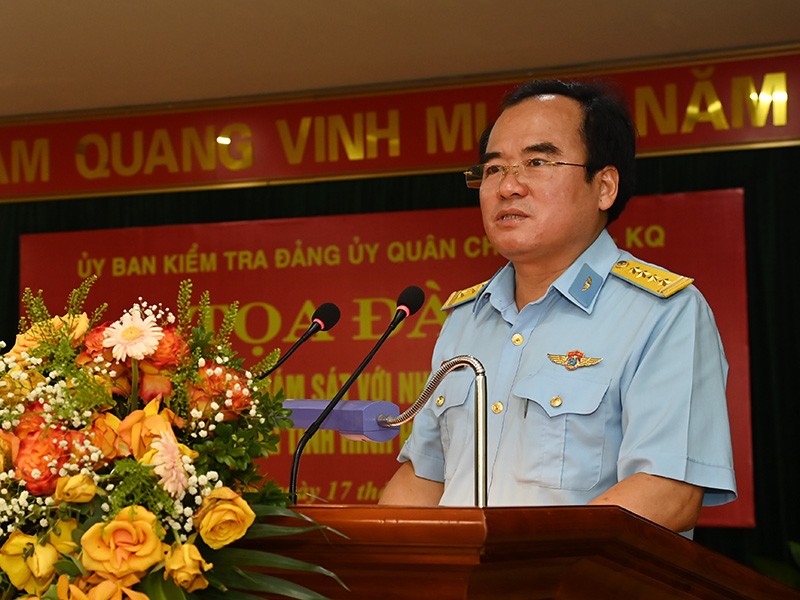 Ủy ban Kiểm tra Đảng ủy Quân chủng PK-KQ tổ chức Tọa đàm “Công tác kiểm tra, giám sát với nhiệm vụ xây dựng Đảng trong tình hình hiện nay”
