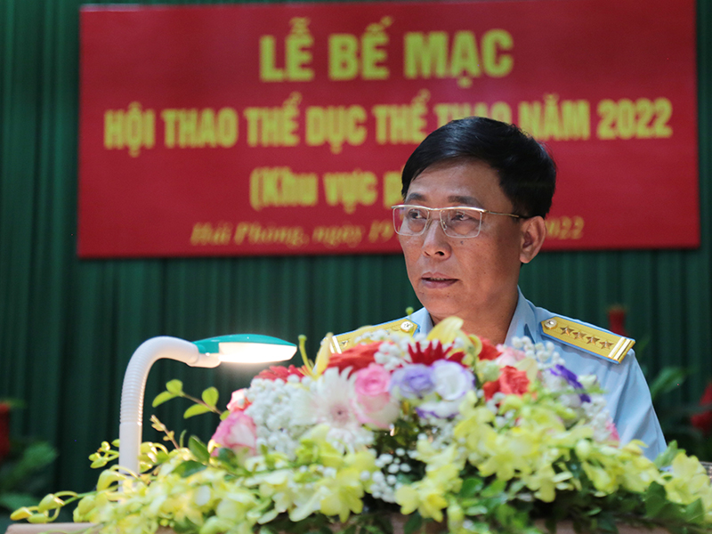 Bế mạc Hội thao Thể dục thể thao Quân chủng Phòng không - Không quân khu vực phía Bắc năm 2022