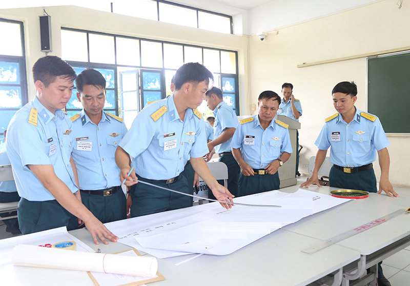Quân chủng Phòng không-Không quân tổ chức Diễn tập Chỉ huy-Tham mưu kíp chiến đấu sở chỉ huy Trung đoàn Tên lửa năm 2022