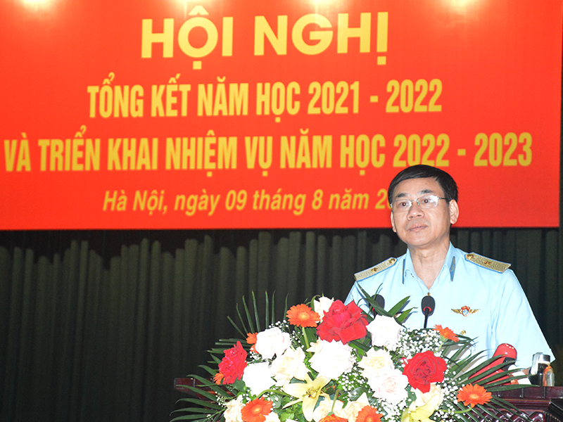 Học viện Phòng không-Không quân tổng kết năm học 2021-2022  và triển khai nhiệm vụ năm học 2022-2023