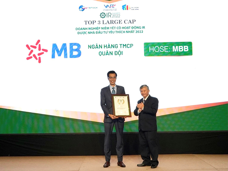 MBB: Top 3 doanh nghiệp được nhà đầu tư yêu thích nhất