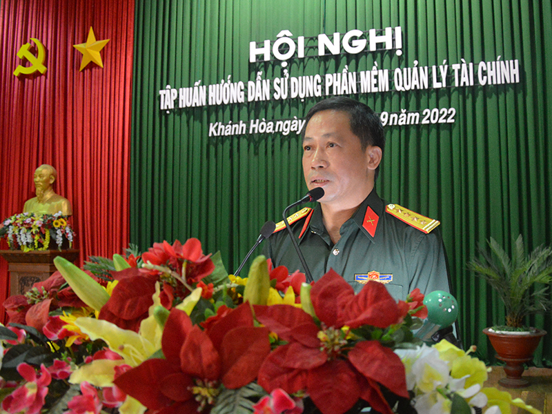 Cục Tài chính Bộ Quốc phòng tập huấn hướng dẫn sử dụng phần mềm quản lý tài chính