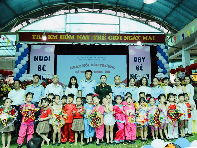 Trường Mầm non Hoa Mai và Trường Mầm non Mùa Xuân khai giảng năm học 2022-2023