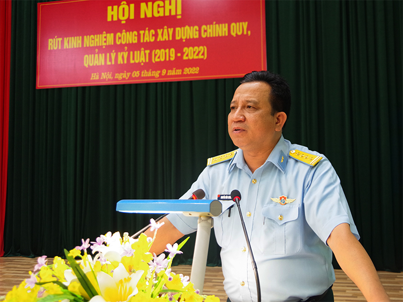 Trường Cao đẳng Kỹ thuật PK-KQ rút kinh nghiệm công tác xây dựng chính quy, quản lý kỷ luật