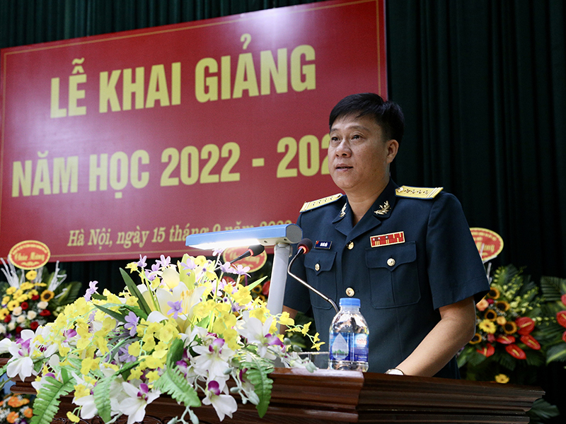 Các học viện, nhà trường trong Quân chủng Phòng không-Không quân khai giảng năm học 2022-2023