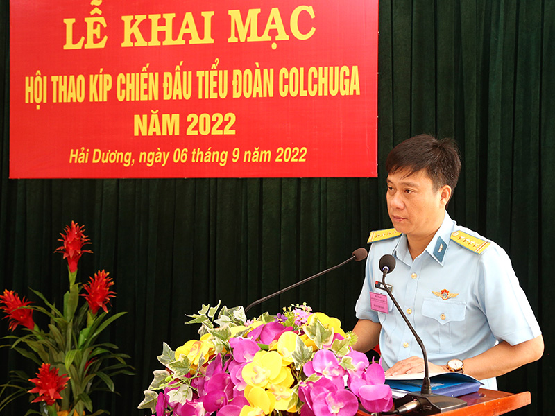 Quân chủng Phòng không - Không quân khai mạc Hội thao Kíp chiến đấu Tiểu đoàn Colchuga năm 2022