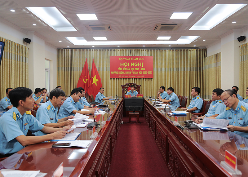 Bộ Tổng Tham mưu tổng kết năm học 2021-2022, phương hướng, nhiệm vụ năm học 2022-2023