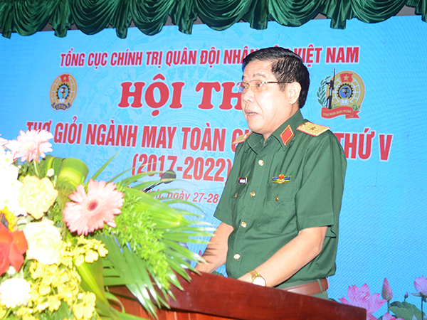 Hội thi thợ giỏi ngành May toàn quân lần thứ V, giai đoạn 2017-2022