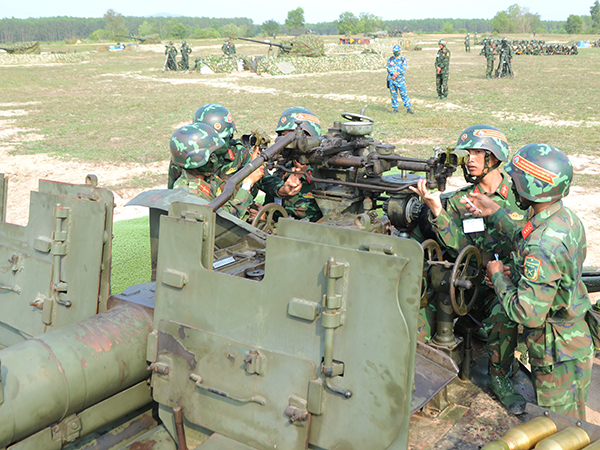 Diễn tập chiến thuật và Hội thi bắn đạn thật lực lượng Phòng không lục quân, Phòng không kiêm nhiệm Bộ đội Biên phòng khu vực phía Nam năm 2022