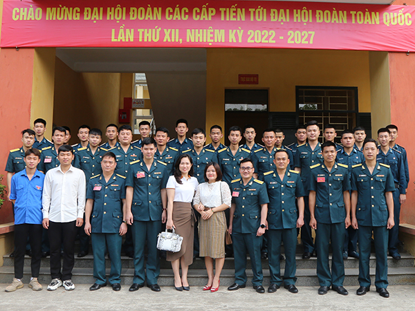 Đoàn cơ sở Tiểu đoàn Phòng hóa 23 tổ chức Đại hội nhiệm kỳ 2022-2027