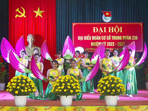 Đoàn cơ sở Trung đoàn 238 tổ chức Đại hội đại biểu nhiệm kỳ 2022 - 2027.