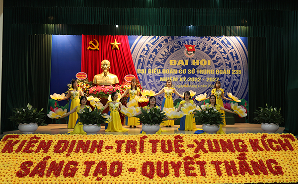 Đoàn cơ sở Trung đoàn 236 tổ chức Đại hội đại biểu nhiệm kỳ 2022-2027