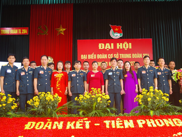 Đoàn cơ sở Trung đoàn 284 tổ chức Đại hội đại biểu nhiệm kỳ 2022 -2027