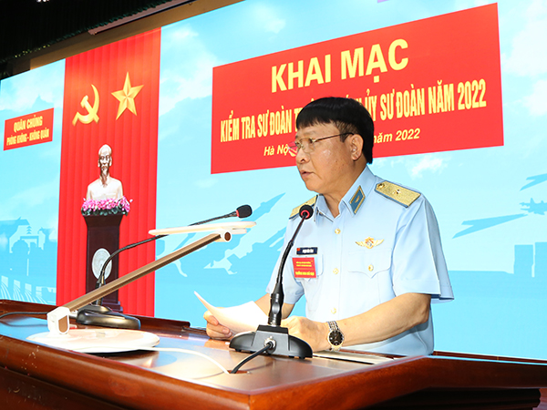 Quân chủng Phòng không-Không quân khai mạc kiểm tra Sư đoàn trưởng, Chính ủy sư đoàn năm 2022