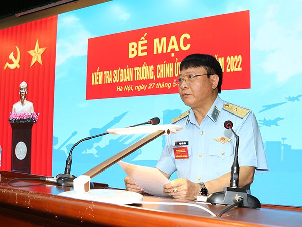 Bế mạc Kiểm tra Sư đoàn trưởng, Chính ủy sư đoàn năm 2022
