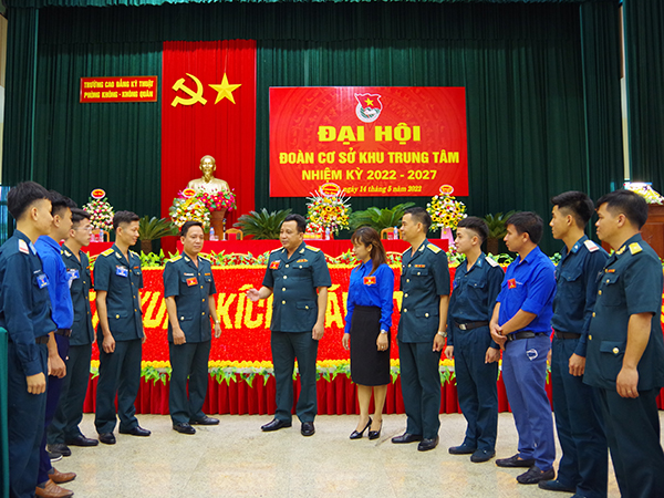 Đại hội đoàn cơ sở Khu trung tâm Trường Cao đẳng Kỹ thuật PK-KQ