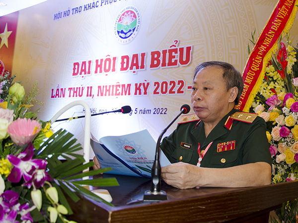 Hội Hỗ trợ khắc phục hậu quả bom mìn Việt Nam tổ chức Đại hội đại biểu lần thứ hai