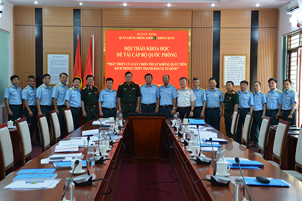 Trường Sĩ quan Không quân tổ chức Hội thảo Đề tài “Phát triển lý luận chiến thuật không quân tiêm kích trong chiến tranh bảo vệ Tổ quốc”