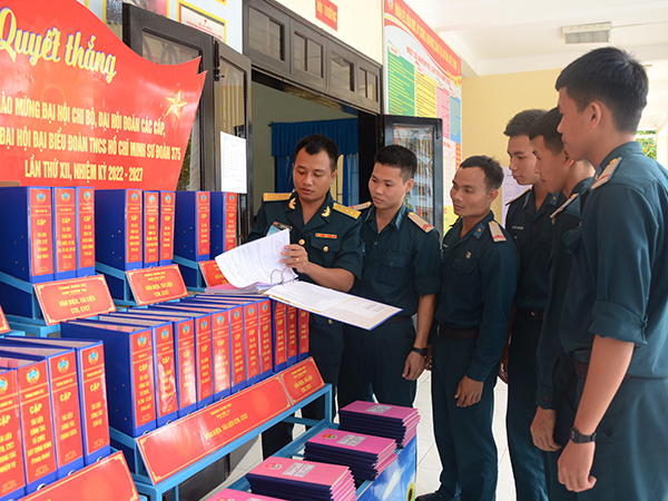 Các đoàn cơ sở trong Quân chủng Phòng không - Không quân tổ chức Đại hội đại biểu nhiệm kỳ 2022-2027