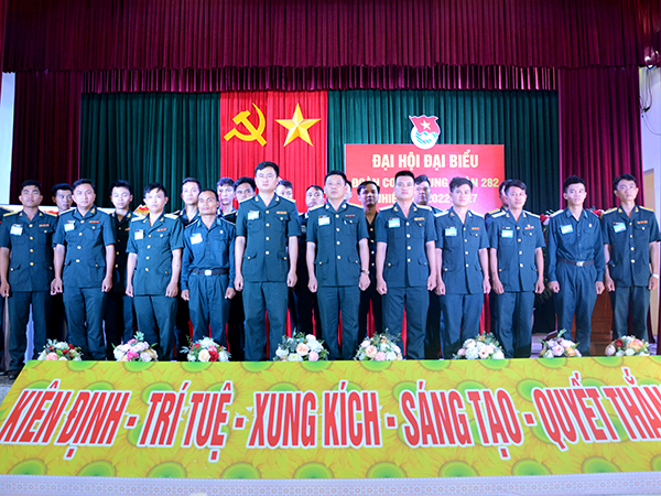 Các đoàn cơ sở trong Quân chủng Phòng không - Không quân tổ chức Đại hội đại biểu nhiệm kỳ 2022-2027